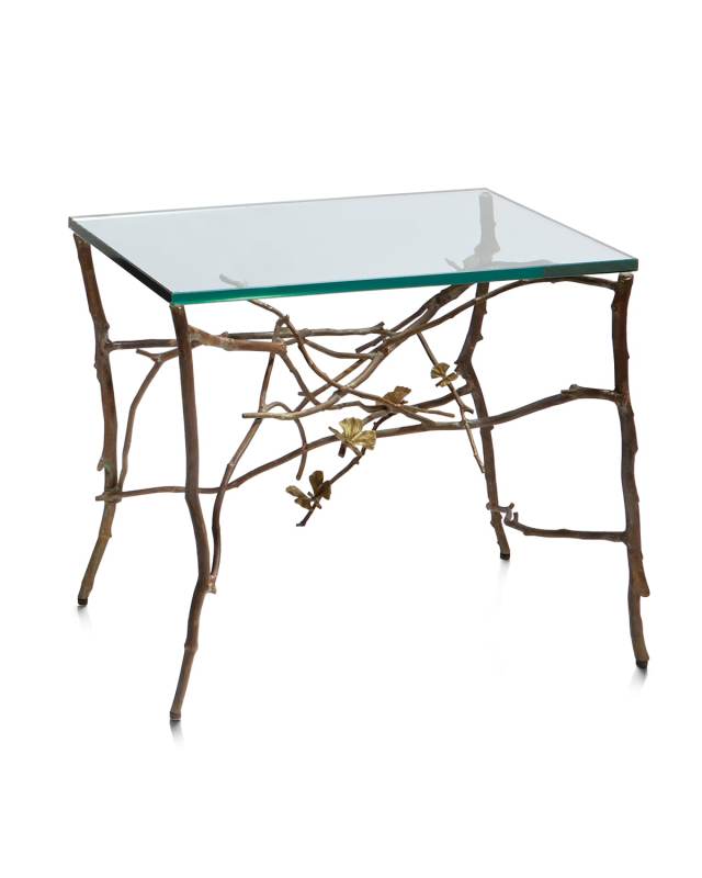 Butterfly Ginkgo Side Table